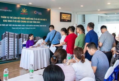 TP Huế: Nhà ở xã hội hút khách